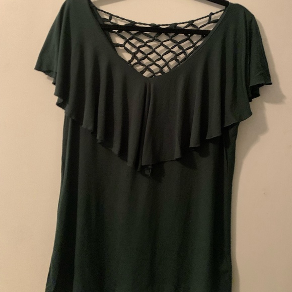 Forest Green Blouse - Picture 1 of 3